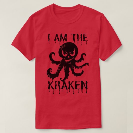 Ich bin der kraken 5 T-Shirt (Design vorne)