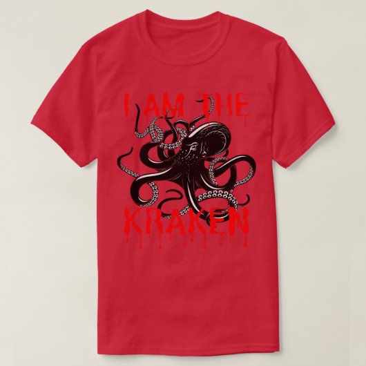 Ich bin der kraken T-Shirt (Design vorne)