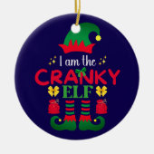 Ich bin der kranke Elf Keramik Ornament (Vorne)