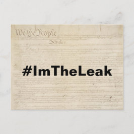 Ich bin der Leckwiderstand Postkarte