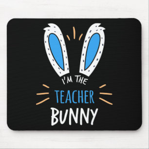 Ich bin der Lehrer Häschenohren unterrichtet Oster Mousepad