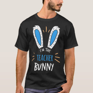 Ich bin der Lehrer Häschenohren unterrichtet Oster T-Shirt
