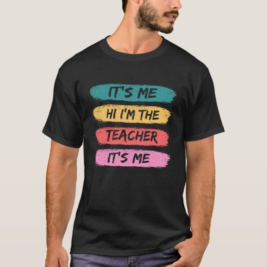Ich bin der Lehrer, ich bin der Lehrer. Essential T-Shirt (Vorderseite)