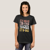 Ich bin der Lehrer, ich bin ein lustiger Lehrer T-Shirt (Vorne ganz)