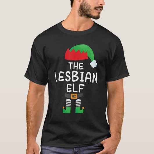 Ich bin der lesbische Elf T-Shirt (Vorderseite)