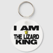 Ich bin der Lizard King Schlüsselanhänger (Vorderseite)