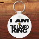 Ich bin der Lizard King Schlüsselanhänger (Vorderseite)