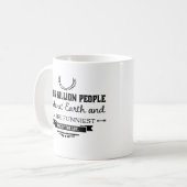 Ich bin der lustigste Text Kaffeetasse (Vorderseite Links)