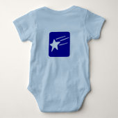 Ich bin der Mann des Hauses Baby Strampler (Rückseite)