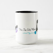 Ich bin der Meow-Wrap der Katze-Tasse Tasse (Zentrum)
