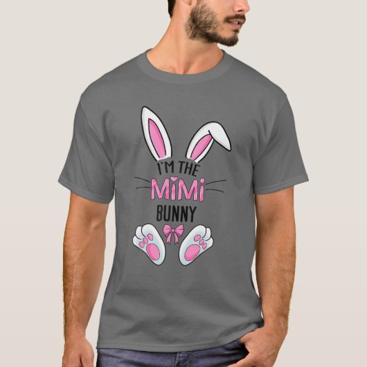 Ich bin der Mimi-Bunny-Osterfest Osternmütterchen T-Shirt (Vorderseite)