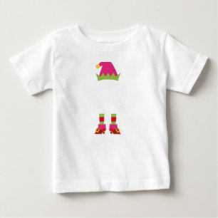 Ich bin der Mimi Elf, der Weihnachtskostüm gleicht Baby T-shirt