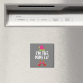 Ich bin der Mimi Elf, der Weihnachtskostüm gleicht Magnet (In Situ (Geschirrspüler))
