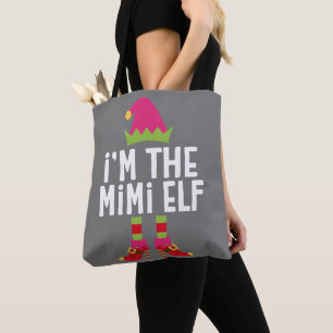 Ich bin der Mimi Elf, der Weihnachtskostüm gleicht Tasche