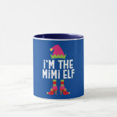 Ich bin der Mimi Elf, der Weihnachtskostüm gleicht Tasse (Zentrum)