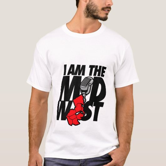 Ich bin der Mittelwesten T-Shirt (Vorderseite)
