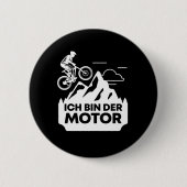Ich Bin Der Motor Fahrrad Ohne Akku Button (Vorderseite)