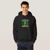 Ich bin der Müllmann LKW-Fahrer Abfall Abfallents Hoodie (Vorne ganz)
