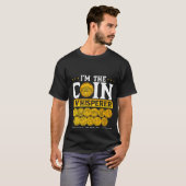 Ich bin der Münzflüsterer, den sie dir über MünzCo T-Shirt (Vorne ganz)