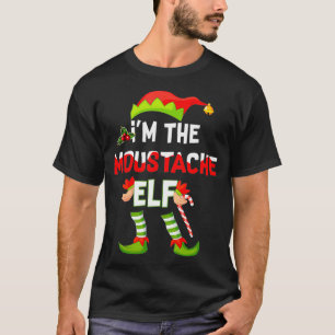 Ich bin der Mustache Elf Weihnachten Matching Paja T-Shirt