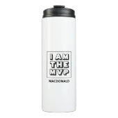 ICH BIN DER MVP Motivierend Thermosbecher (Vorderseite)