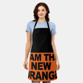 Ich bin der neue Orange Schürze (Getragen)