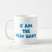 Ich bin der New Baby Junge Kaffeetasse (Links)