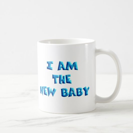 Ich bin der New Baby Junge Kaffeetasse (Rechts)