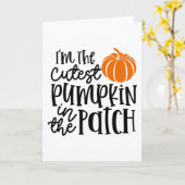 Ich bin der Niedlichste Kürbis in den Patch Karte (Gelbe Blume)