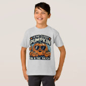 Ich bin der Niedlichste Kürbis in den Patch T-Shirt (Vorne ganz)
