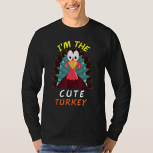 Ich bin der Niedlichste türkische Erntedank Männer T-Shirt