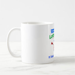 Ich bin der Nummer Eins-Coffee Cup, weil es so sag Kaffeetasse