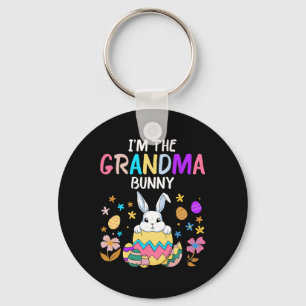 Ich bin der Oma Bunny Happy Ostertag Frauen Rabbi Schlüsselanhänger