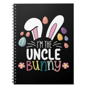 Ich bin der Onkel Bunny Oster-Familien-Matching Notizblock