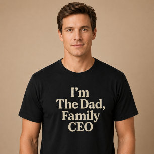 Ich bin der Papa, CEO der Familie T-Shirt