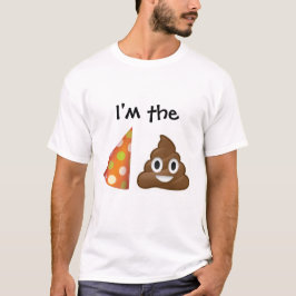 Ich bin der Party pooper emoji T - Shirt