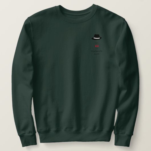 Ich bin der Pate davon Sweatshirt (Design vorne)