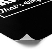 Ich bin der persönliche Trainer, deshalb Poster (Ecke)