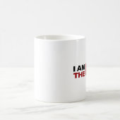 Ich bin der Pöbel-Trinkbehälter Kaffeetasse (Mittel)