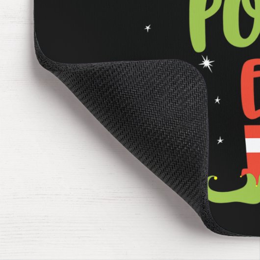 Ich bin der Poker Elf Mousepad (Ecke)