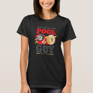 Ich bin der Pool-Typ Billard Männer Pool Spieler T-Shirt
