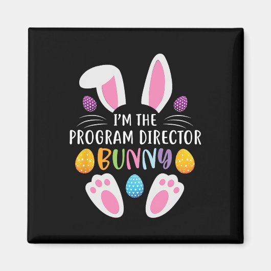 Ich bin der Programmleiter Bunny Lustiger Osterhas Magnet (Vorne)