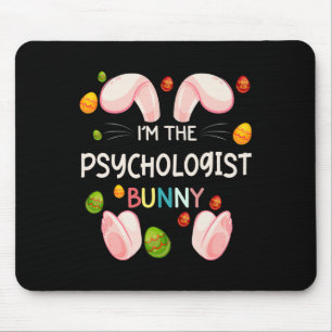 Ich bin der Psychologe Bunny Lustige passende Fami Mousepad