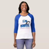 Ich bin der Raglan-T - Shirt der GEBOHRTEN Frauen, (Vorne ganz)