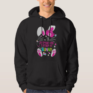 Ich bin der Respiratorische Therapeut Bunny Niedli Hoodie