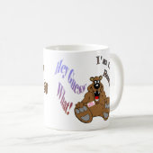 Ich bin der Ring-Träger (1a) Kaffeetasse (VorderseiteRechts)