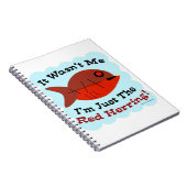 Ich bin der Rote Hering Notizblock (Rechte Seite)