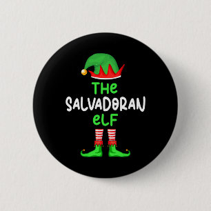Ich bin der salvadorianische Elf El Salvador Weihn Button