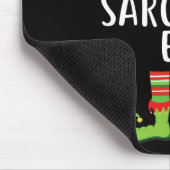 Ich bin der Sarcastic Elf Matching Family Group Ch Mousepad (Ecke)