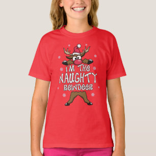 Ich bin der scheußliche Rentier Familie Weihnacht T-Shirt